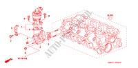 EGR STEUERVENTIL(1.4L) für Honda CIVIC 1.4 BASE 5 Türen 6 gang-Schaltgetriebe 2006