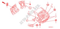 GUMMITUELLE(HINTEN) für Honda CIVIC 2.2 SPORT 5 Türen 6 gang-Schaltgetriebe 2006
