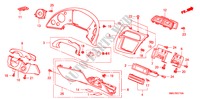 INSTRUMENTENBRETT(LH)(FAHRERSEITE) für Honda CIVIC 2.2 SPORT 5 Türen 6 gang-Schaltgetriebe 2006