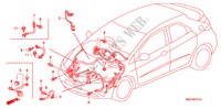KABELBAUM(RH)(1) für Honda CIVIC 2.2 SE 5 Türen 6 gang-Schaltgetriebe 2007