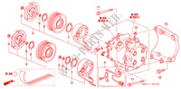 KLIMAANLAGE (KOMPRESSOR) (DIESEL) für Honda CIVIC 2.2 SPORT 5 Türen 6 gang-Schaltgetriebe 2006