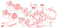 KLIMAANLAGE (KOMPRESSOR)(DIESEL) für Honda CIVIC 2.2 S 5 Türen 6 gang-Schaltgetriebe 2008