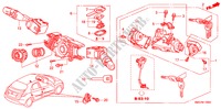KOMBISCHALTER(LH) für Honda CIVIC 2.2 SPORT 5 Türen 6 gang-Schaltgetriebe 2006