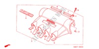 MOTORABDECKUNG(1.4L) für Honda CIVIC 1.4 COMFORT 5 Türen 6 gang-Schaltgetriebe 2007