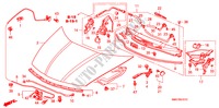 MOTORHAUBE(RH) für Honda CIVIC 1.8 SE 5 Türen 6 gang-Schaltgetriebe 2006