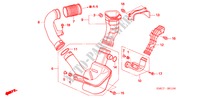 RESONATORKAMMER(1.8L) für Honda CIVIC 1.8 EXECUTIVE 5 Türen 6 gang-Schaltgetriebe 2006