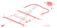 SONNENBLENDENTEILE für Honda CIVIC 2.2 SPORT 5 Türen 6 gang-Schaltgetriebe 2006
