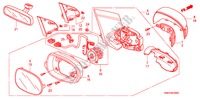 SPIEGEL für Honda CIVIC 2.2 SPORT 5 Türen 6 gang-Schaltgetriebe 2006