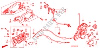 TUERSCHLOESSER, VORNE/ AEUSSERER GRIFF für Honda CIVIC 2.2 SPORT 5 Türen 6 gang-Schaltgetriebe 2006