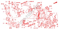 TURBOLADER(DIESEL) für Honda CIVIC 2.2 SPORT 5 Türen 6 gang-Schaltgetriebe 2006
