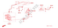 WASSERSCHLAUCH(1.8L) für Honda CIVIC 1.8 SPORT 5 Türen 6 gang-Schaltgetriebe 2007