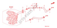WASSERSCHLAUCH(RH)(1.4L) für Honda CIVIC 1.4 SE 5 Türen 6 gang-Schaltgetriebe 2007
