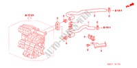 WASSERSCHLAUCH(RH)(1.8L) für Honda CIVIC 1.8 EX 5 Türen Intelligent Schaltgetriebe 2007
