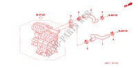 WASSERSCHLAUCH(RH)(DIESEL) für Honda CIVIC 2.2 ES 5 Türen 6 gang-Schaltgetriebe 2007