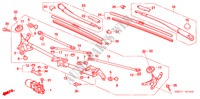 WINDSCHUTZSCHEIBENWISCHER (LH) für Honda CIVIC 2.2 SPORT 5 Türen 6 gang-Schaltgetriebe 2006