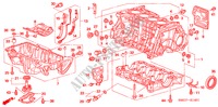 ZYLINDERBLOCK/OELWANNE (1.8L) für Honda CIVIC 1.8 EXECUTIVE 5 Türen 6 gang-Schaltgetriebe 2006