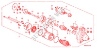 ANLASSER(DENSO)(1.4L) für Honda CIVIC 1.4 COMFORT 5 Türen 6 gang-Schaltgetriebe 2009