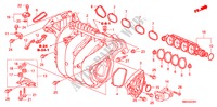 ANSAUGKRUEMMER(1.8L) für Honda CIVIC 1.8 COMFORT 5 Türen 6 gang-Schaltgetriebe 2009