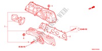 AUSPUFFKRUEMMER(DIESEL) für Honda CIVIC 2.2 EXECUTIVE 5 Türen 6 gang-Schaltgetriebe 2009
