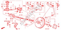HAUPTBREMSZYLINDER/MASTER POWER(RH) für Honda CIVIC 2.2 GT 5 Türen 6 gang-Schaltgetriebe 2010