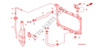 KUEHLERSCHLAUCH/RESERVETANK(1.4L) für Honda CIVIC 1.4 GT 5 Türen 6 gang-Schaltgetriebe 2010