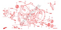 KUPPLUNGSGEHAEUSE(1.4L) für Honda CIVIC 1.4 COMFORT 5 Türen Intelligent Schaltgetriebe 2009