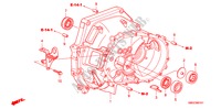 KUPPLUNGSGEHAEUSE(1.8L) für Honda CIVIC 1.8 COMFORT 5 Türen 6 gang-Schaltgetriebe 2009