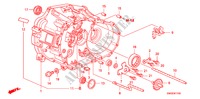 KUPPLUNGSGEHAEUSE(DIESEL) für Honda CIVIC 2.2 EXECUTIVE 5 Türen 6 gang-Schaltgetriebe 2009