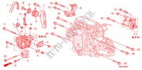 LICHTMASCHINENHALTERUNG(1.8L) für Honda CIVIC 1.8 COMFORT 5 Türen 6 gang-Schaltgetriebe 2009