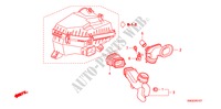 LUFTANSAUGROHR(DIESEL) für Honda CIVIC 2.2 EXECUTIVE 5 Türen 6 gang-Schaltgetriebe 2009