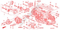 MOTORHALTERUNG(DIESEL) für Honda CIVIC 2.2 EXECUTIVE 5 Türen 6 gang-Schaltgetriebe 2009