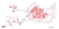 MOTORKABELBAUM, STREBE(1.8L) für Honda CIVIC 1.8 COMFORT 5 Türen 6 gang-Schaltgetriebe 2009