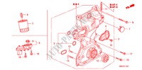 OELPUMPE(1.8L) für Honda CIVIC 1.8 COMFORT 5 Türen 6 gang-Schaltgetriebe 2009