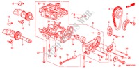 OELPUMPE(DIESEL) für Honda CIVIC 2.2 EXECUTIVE 5 Türen 6 gang-Schaltgetriebe 2009