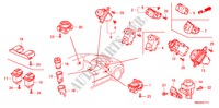 SCHALTER(RH) für Honda CIVIC 1.8 SE 5 Türen 5 gang automatikgetriebe 2009
