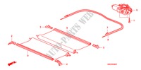 SONNENBLENDENTEILE für Honda CIVIC 2.2 ES 5 Türen 6 gang-Schaltgetriebe 2010