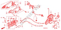 TUERSCHLOESSER, VORNE/AEUSSERER GRIFF für Honda CIVIC 1.8 COMFORT 5 Türen 6 gang-Schaltgetriebe 2009
