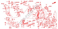 TURBOLADER(DIESEL) für Honda CIVIC 2.2 EXECUTIVE 5 Türen 6 gang-Schaltgetriebe 2009