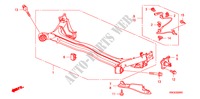 UNTERER ARM, HINTEN für Honda CIVIC 2.2 EXECUTIVE 5 Türen 6 gang-Schaltgetriebe 2009