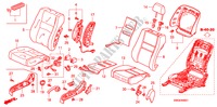 VORDERSITZ(R.) für Honda CIVIC 1.8 COMFORT 5 Türen 6 gang-Schaltgetriebe 2009