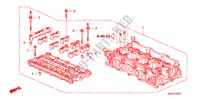 ZYLINDERKOPF(DIESEL) für Honda CIVIC 2.2 EXECUTIVE 5 Türen 6 gang-Schaltgetriebe 2009