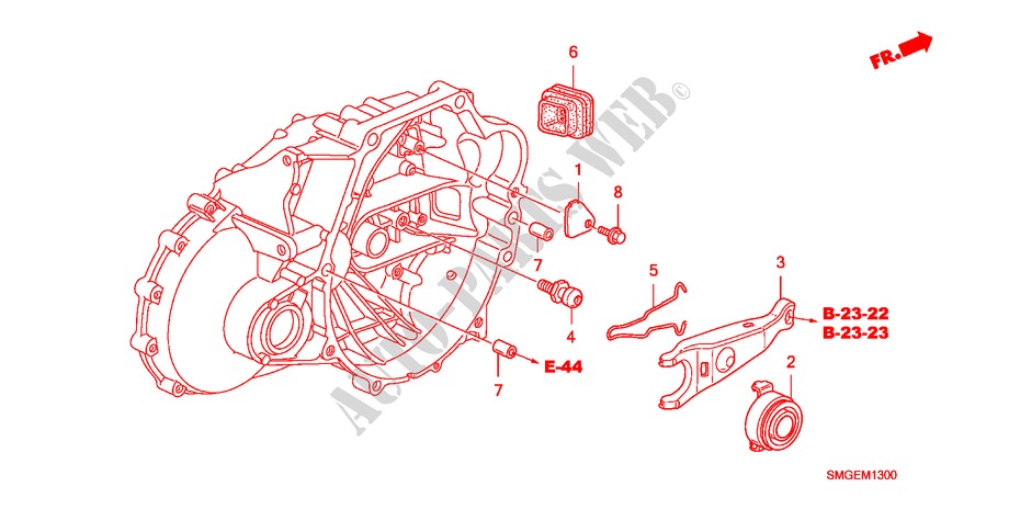 KUPPLUNGSFREIGABE(DIESEL) für Honda CIVIC 2.2 SPORT 5 Türen 6 gang-Schaltgetriebe 2009