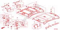 DACHVERKLEIDUNG für Honda CIVIC 1.8EXE 5 Türen 5 gang automatikgetriebe 2011