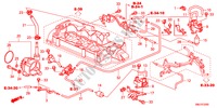 EINBAULEITUNG/UNTERDRUCKPUMPE(DIESEL) für Honda CIVIC 2.2SPORT 5 Türen 6 gang-Schaltgetriebe 2011