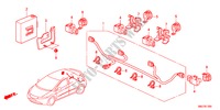 EINPARKSENSOR für Honda CIVIC 2.2SPORT 5 Türen 6 gang-Schaltgetriebe 2011