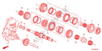 HAUPTWELLE(1.4L)(1.8L) für Honda CIVIC 1.8S 5 Türen 6 gang-Schaltgetriebe 2011