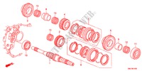 HAUPTWELLE(DIESEL) für Honda CIVIC 2.2S 5 Türen 6 gang-Schaltgetriebe 2011