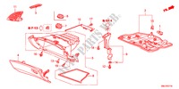 INSTRUMENTENBRETT(RH)(BEIFAHRERSEITE) für Honda CIVIC 1.4SE 5 Türen Intelligent Schaltgetriebe 2011