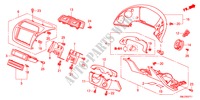 INSTRUMENTENBRETT(RH)(FAHRERSEITE) für Honda CIVIC 2.2ES 5 Türen 6 gang-Schaltgetriebe 2011