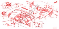 INSTRUMENTENBRETT(RH) für Honda CIVIC 2.2ES 5 Türen 6 gang-Schaltgetriebe 2011